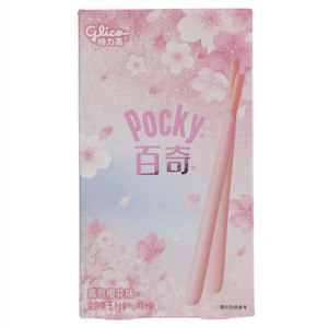 Glice格力高Pocky百奇慕思樱花味装饰饼干