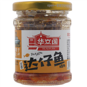 华立园豆香达仔鱼罐头