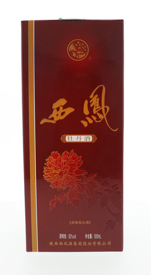 50度西凤牡丹酒（红）