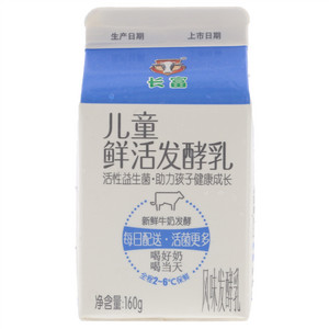 长富儿童鲜活风味发酵乳