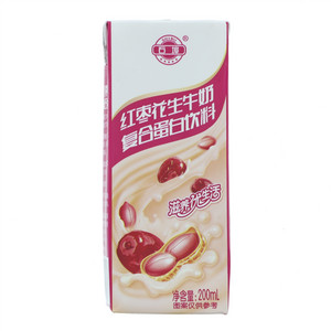 红枣花生奶复合蛋白饮料