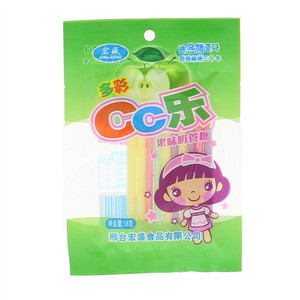 宏盛多彩CC乐（果味吸管糖）