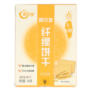 阿尔发无糖纤缘饼干