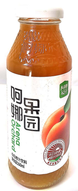 阿娜尔汗呵娜果园小白杏汁饮料