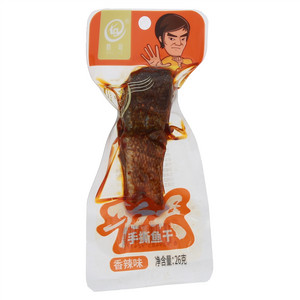 腾哥香辣味手撕鱼干