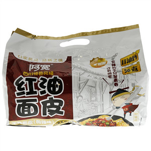 阿宽酸辣味红油面皮干拌面皮