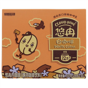 悠冉白咖啡速溶咖啡饮料