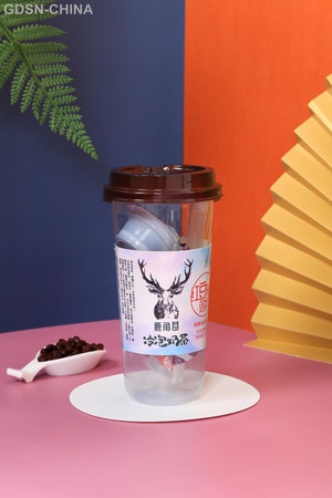 聚淼鹿角巷红豆黑糖双拼焦糖太妃味奶茶固体饮料