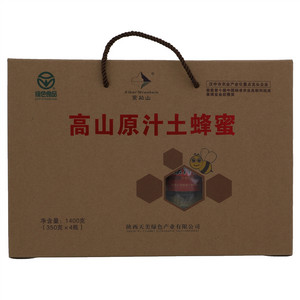 紫柏山高山原汁土蜂蜜