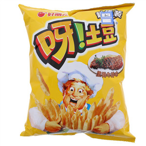 好丽友呀！土豆里脊牛排味薯条
