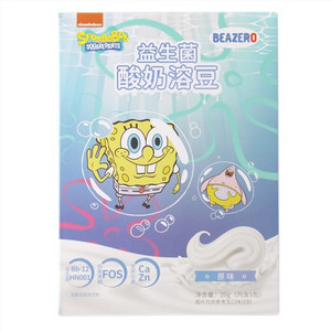 beazero海绵宝宝益生菌酸奶溶豆（原味）