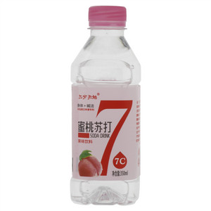 三分天地蜜桃味苏打果味饮料