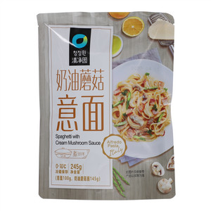 清净园奶油蘑菇意面