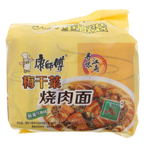 康师傅梅干菜烧肉面