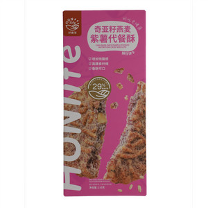 好麦多奇亚籽燕麦紫薯代餐酥