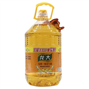 龙大压榨一级花生油