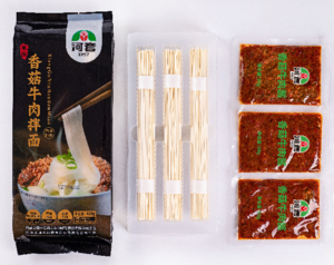河套香菇牛肉拌面