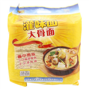 享口福灌味面 大骨面