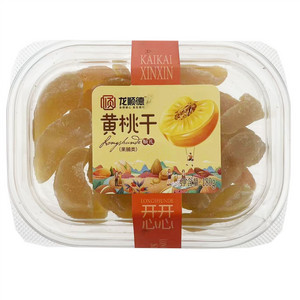 龙顺德黄桃干（果脯类）