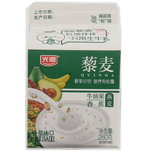 光明藜麦燕麦牛油果香蕉牛奶饮品280g