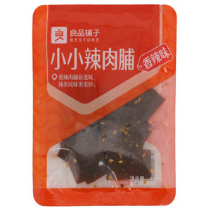 良品铺子香辣味小小辣肉脯