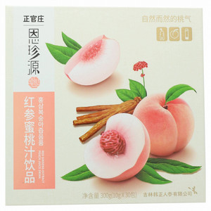 恩珍源正官庄红参蜜桃汁饮品