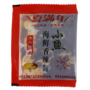 喜满年小鱼海鲜香辣酱