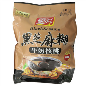 牛奶核桃黑芝麻糊