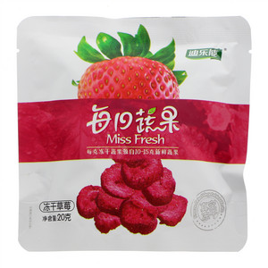 迪乐能每日蔬果冻干草莓