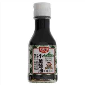厨邦小童酱油纯酿特级生抽酿造酱油