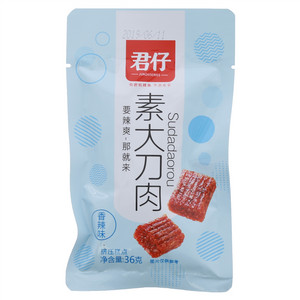 君仔香辣味素大刀肉（面制品）