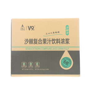 宇航人V9能沙棘龙沙棘复合果汁饮料浓浆