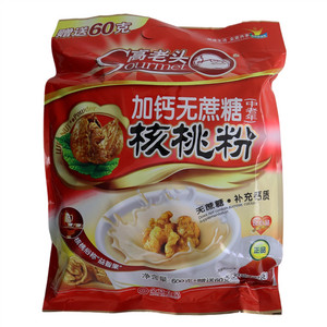 高老头加钙无蔗糖核桃粉