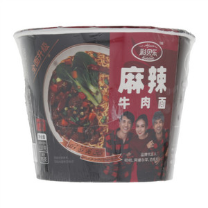 彩贝乐麻辣牛肉面