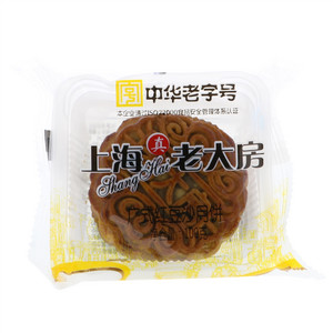 上海真老大房广式红豆沙月饼（蓉沙类）