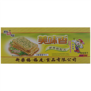 新乐福美味香紫菜饼干