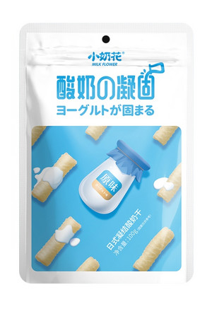 小奶花日式凝结酸奶干