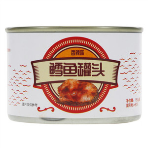 鞠家铺子香辣味鳕鱼罐头