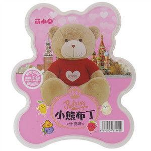 萌小白什锦味小熊布丁