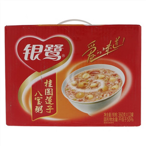 银鹭桂圆莲子八宝粥