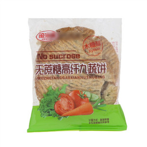 闽润鑫无蔗糖高纤九蔬饼