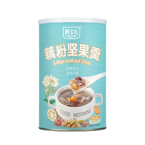 藕粉坚果羹