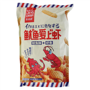 琅琅脆烤翅味鱿鱼爱上虾（鱿鱼酥+虾条）