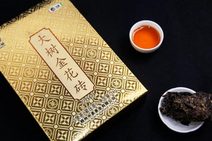中茶大树金花砖六堡茶(2019)