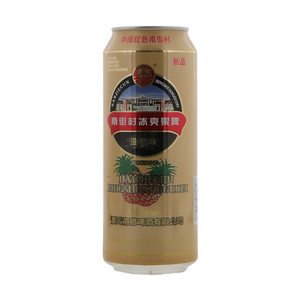 南街村菠萝味冰爽果啤