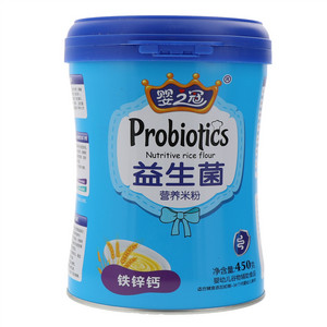 婴之冠益生菌营养米粉