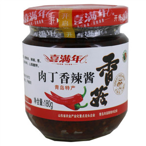 喜满年香菇肉丁香辣酱