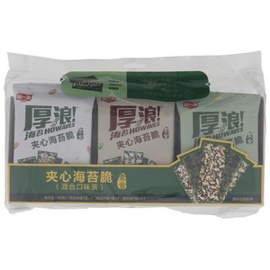 阿一波厚浪混合口味夹心海苔脆