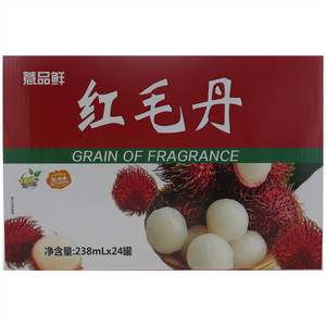 薏品鲜红毛丹果汁饮料（含椰果颗粒）