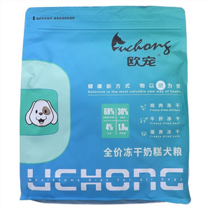 欧宠全价冻干奶糕犬粮